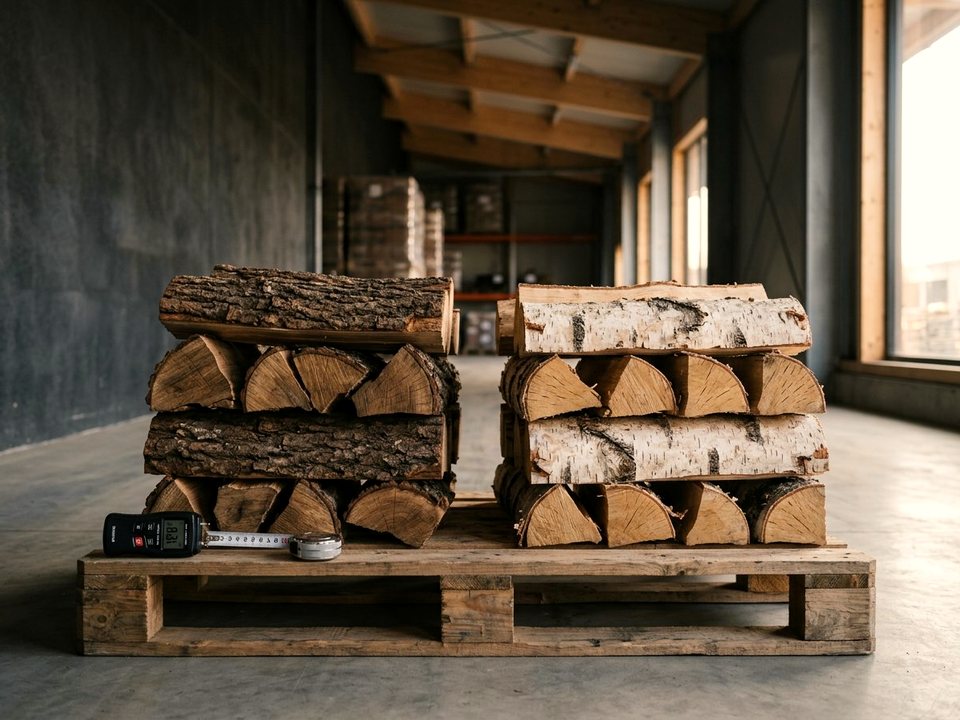 Микс трёх пород: берёза, дуб, ольха — доставка в Фосфоритный